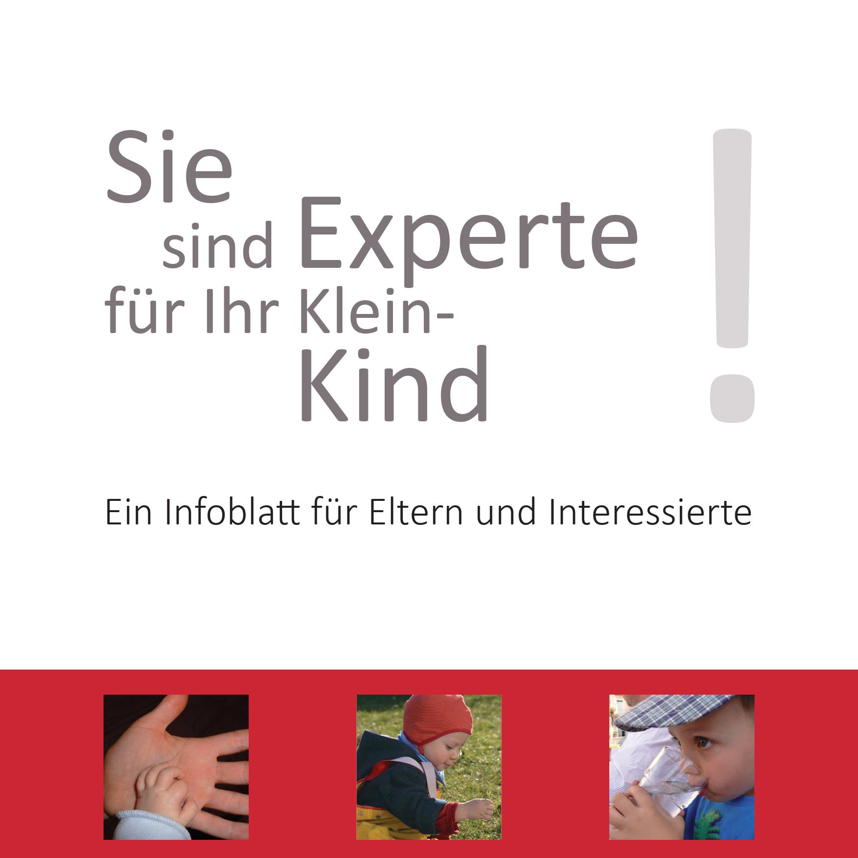 Folder Ergotherapie bei Säuglingen und Kleinkindern_Cover